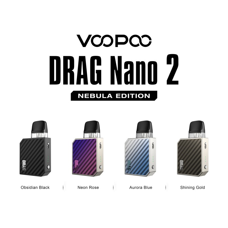 Voopoo Drag Nano Pod Kit Nebula Edition Vaportiser Ltd Vape